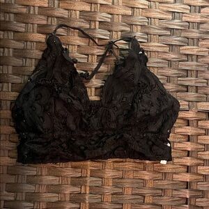 Anemone Black Lace Bandeau